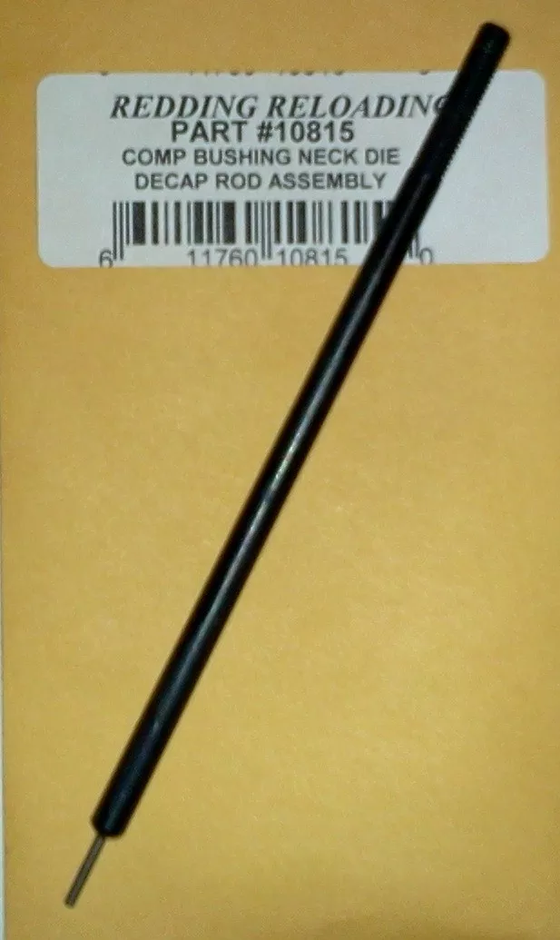 10815 Redding Comp Bushing Neck Die Decap Rod Assy Ultra Mags