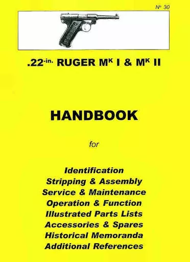 .22-in. RUGER MKI & MKII Handbook