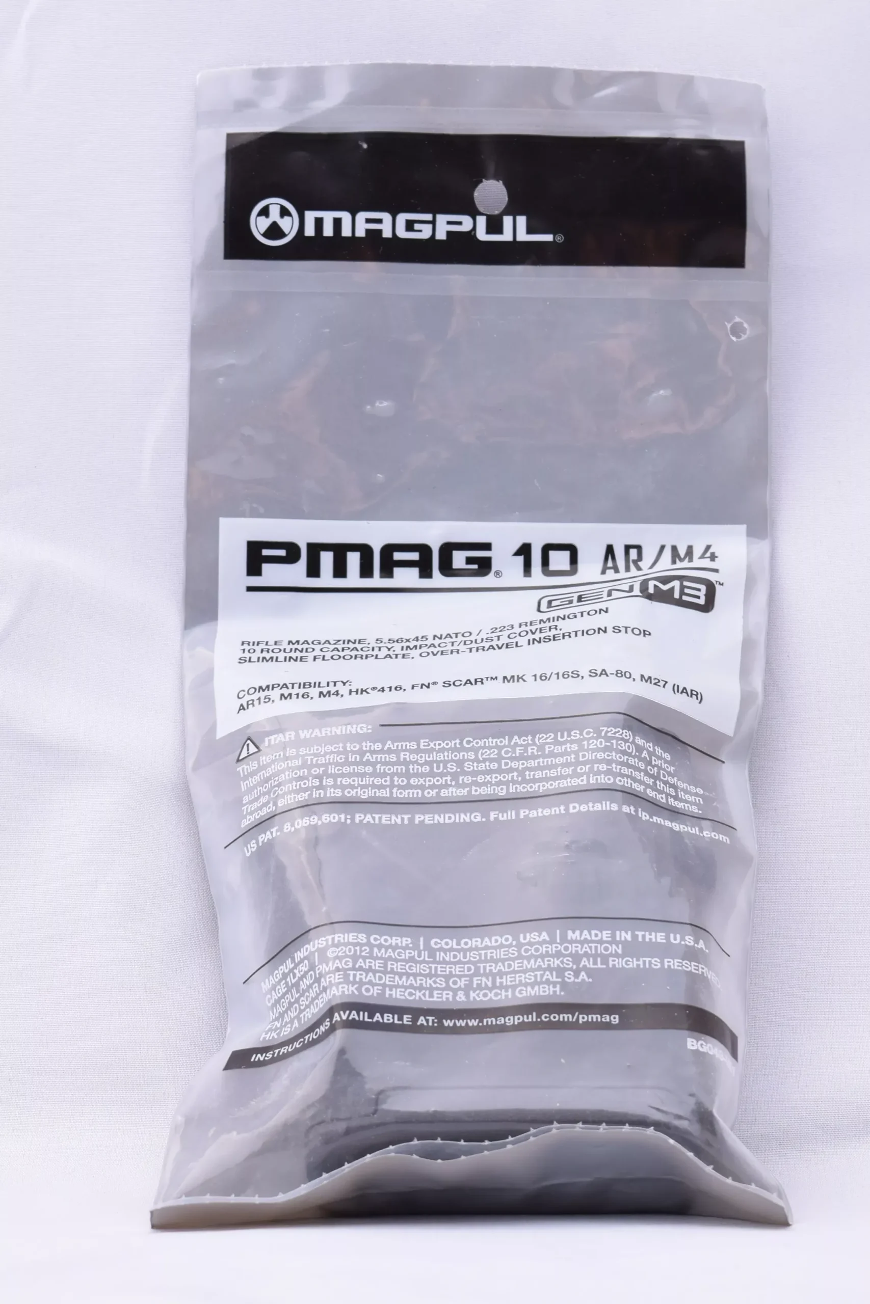 .223 REMINGTON / 5.56×45 NATO 10 ROUND MAGPUL PMAG