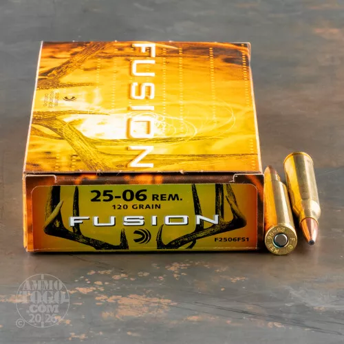 25-06 Fusion Ammo for Sale by Federal - 20 Rounds