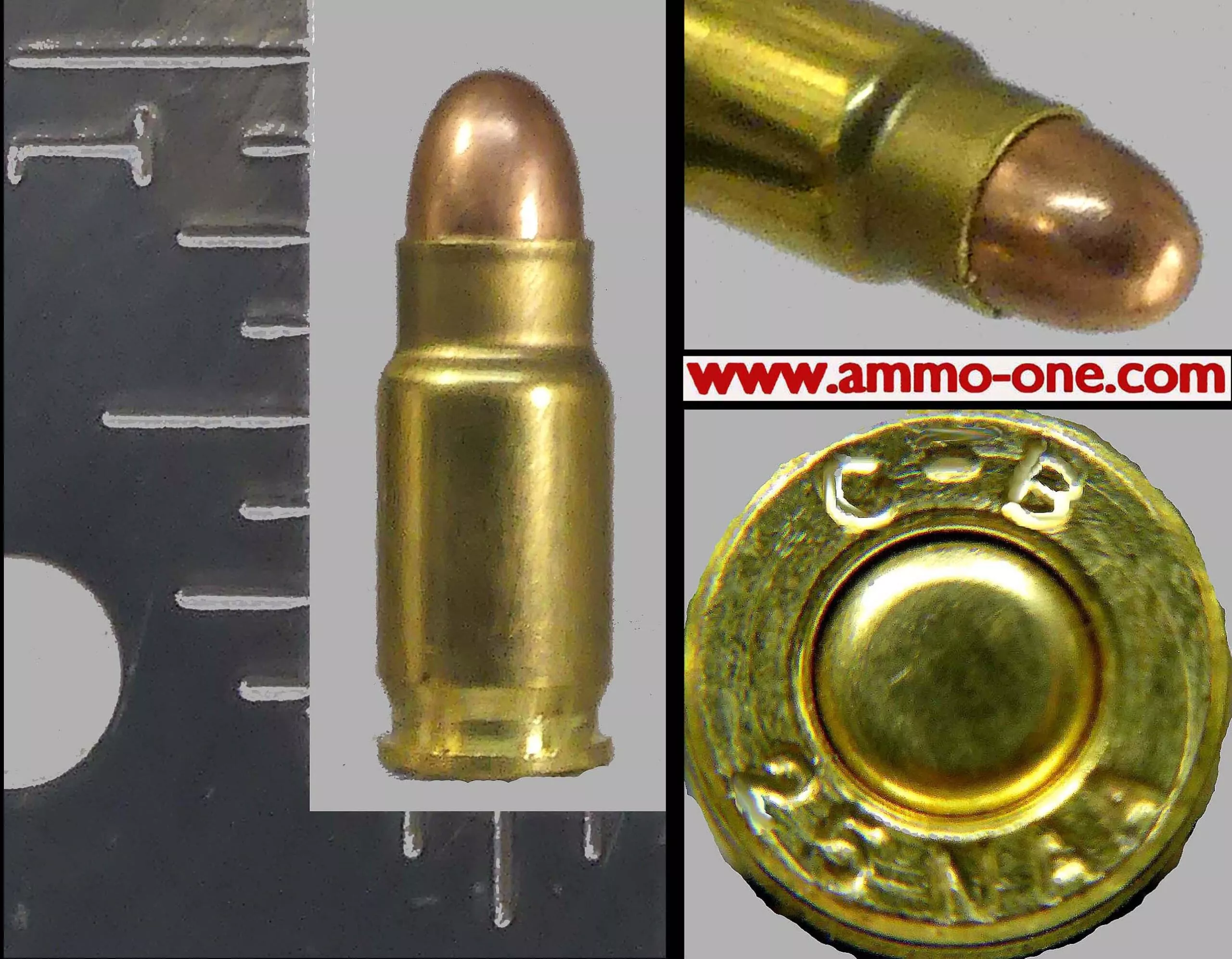 .25 NAA, 50 Grain, HEAVY FMJ, One Cartridge, Not A Box. – Ammo-One1