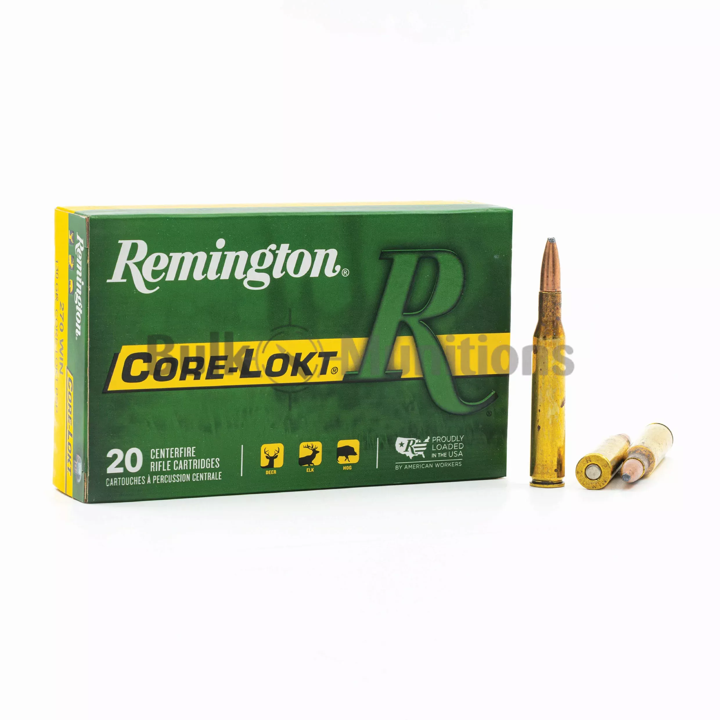 270 Win - 130 gr Core-LOKT PSP - Remington (R270W2-27808) - 200 Rounds