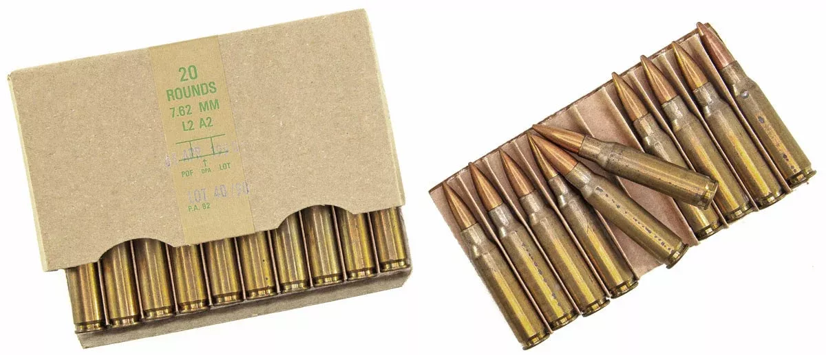 .308 POF Military Surplus 147gr. FMJ Ammo – 20rds