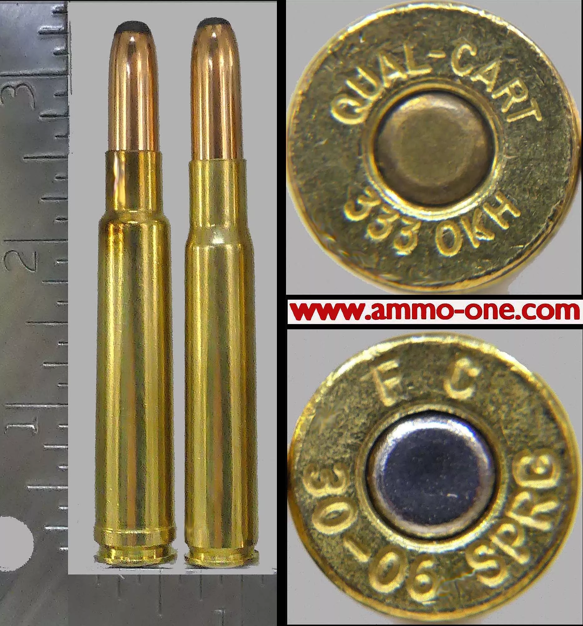 .333 OKH, Belted & Rimless, 2 Different cartridges sold as 1 set – Ammo-One1
