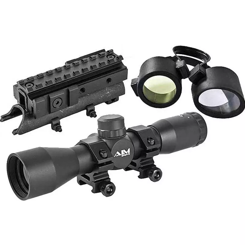 4X32 Mil-Dot Scope & Mount Package