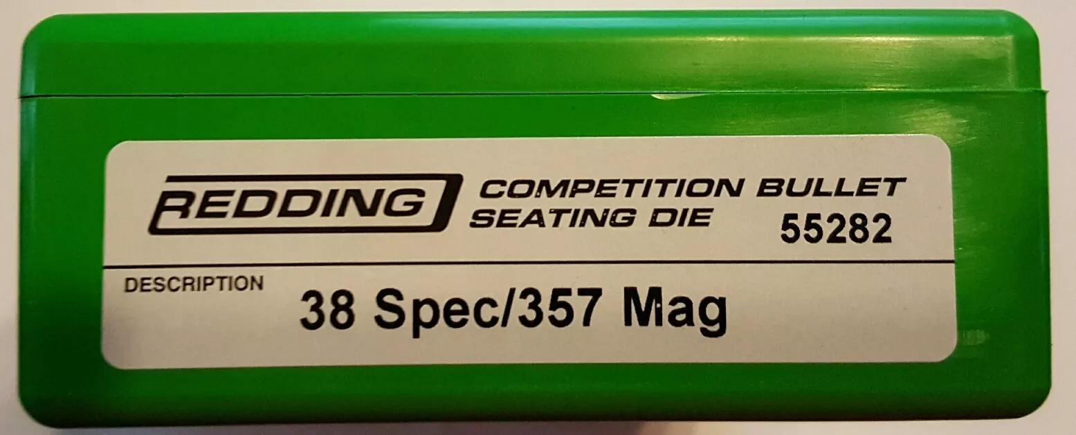 55282 Redding Competition Seating Die 38 Special 357 Magnum