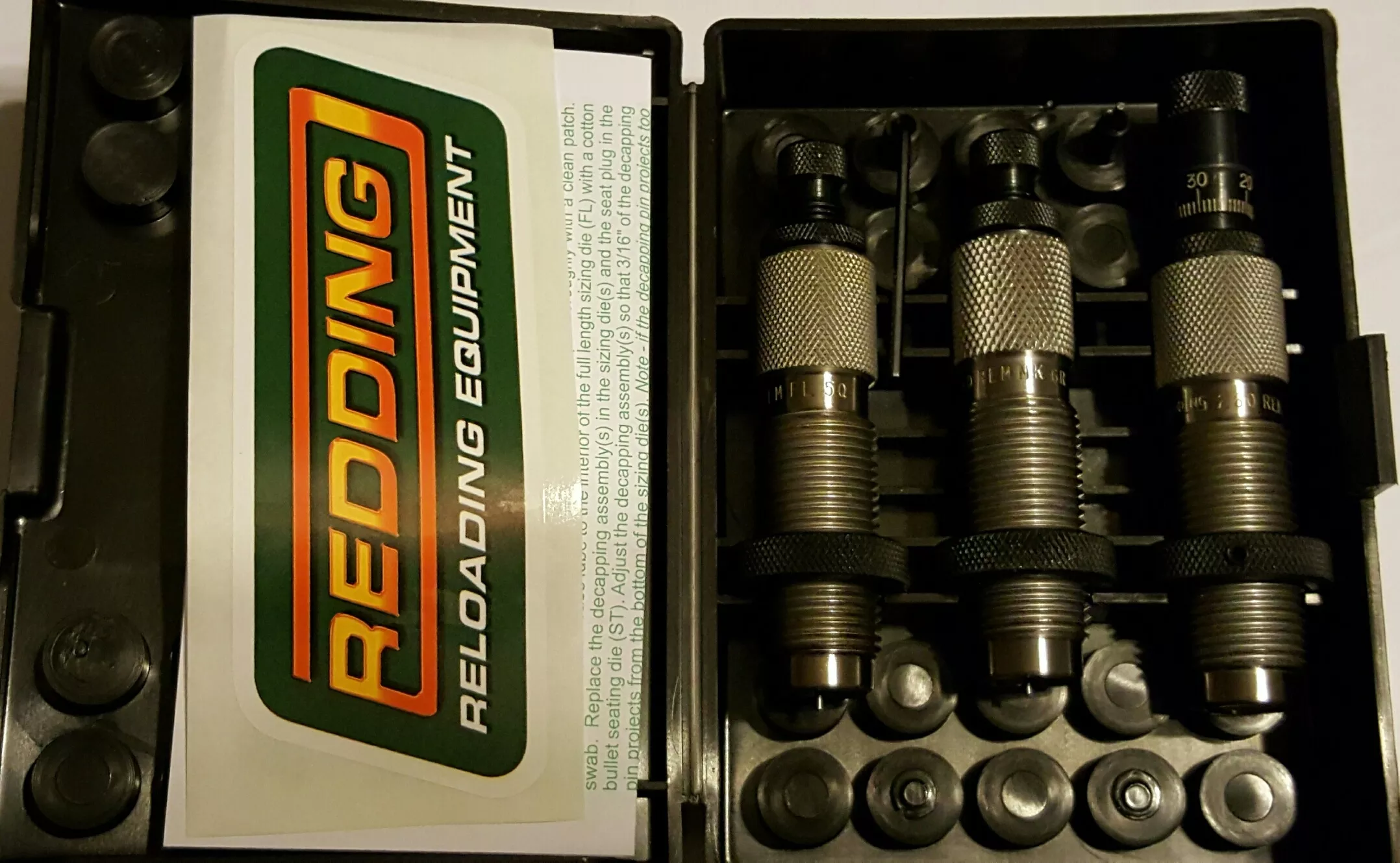 68531 Redding 3-Die PREMIUM Deluxe Die Set 260 Remington
