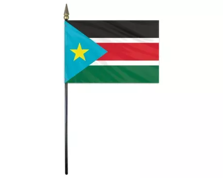 Annin Flagmakers South Sudan Empire-Brand Desk Flag