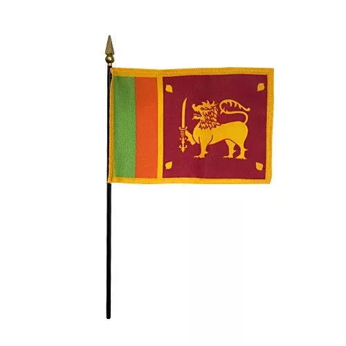 Annin Flagmakers Sri Lanka Empire-Brand Desk Flag