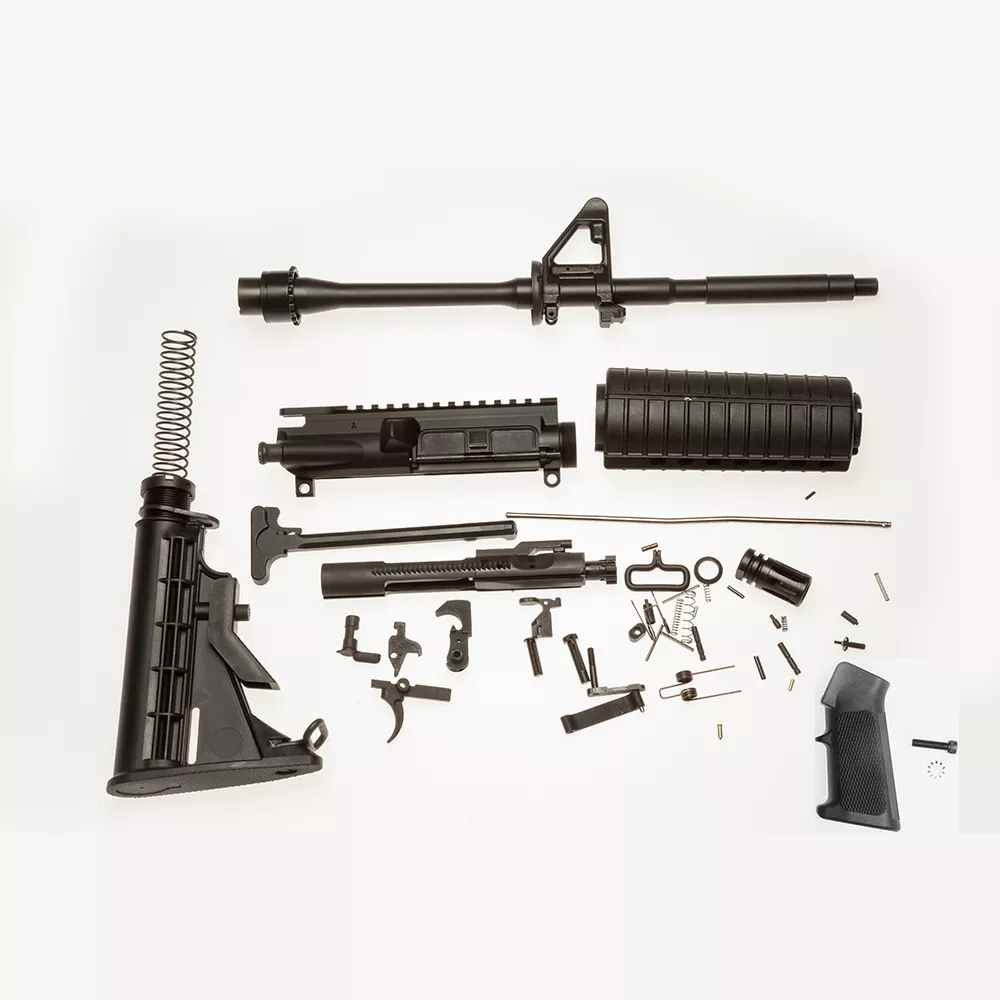 AR15 Parts Set KIT A3 Upper 16 in. M4 Barrel w/ Front Sight