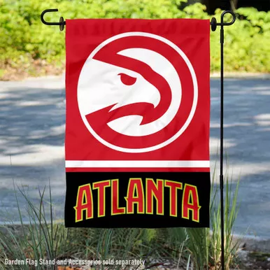 Atlanta Hawks Garden Flag