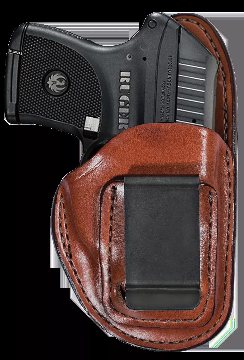 Bianchi ProfessionalIWB Tan Leather Fits Glock 19/23/29/30 Belt Clip Mount LH