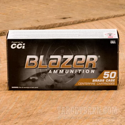 Blazer Brass 9mm Luger 124 Grain FMJ Cartridges – 1000