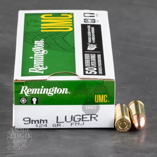 Bulk 9mm Luger (9×19) Ammo by Remington for Sale – 500 Rounds