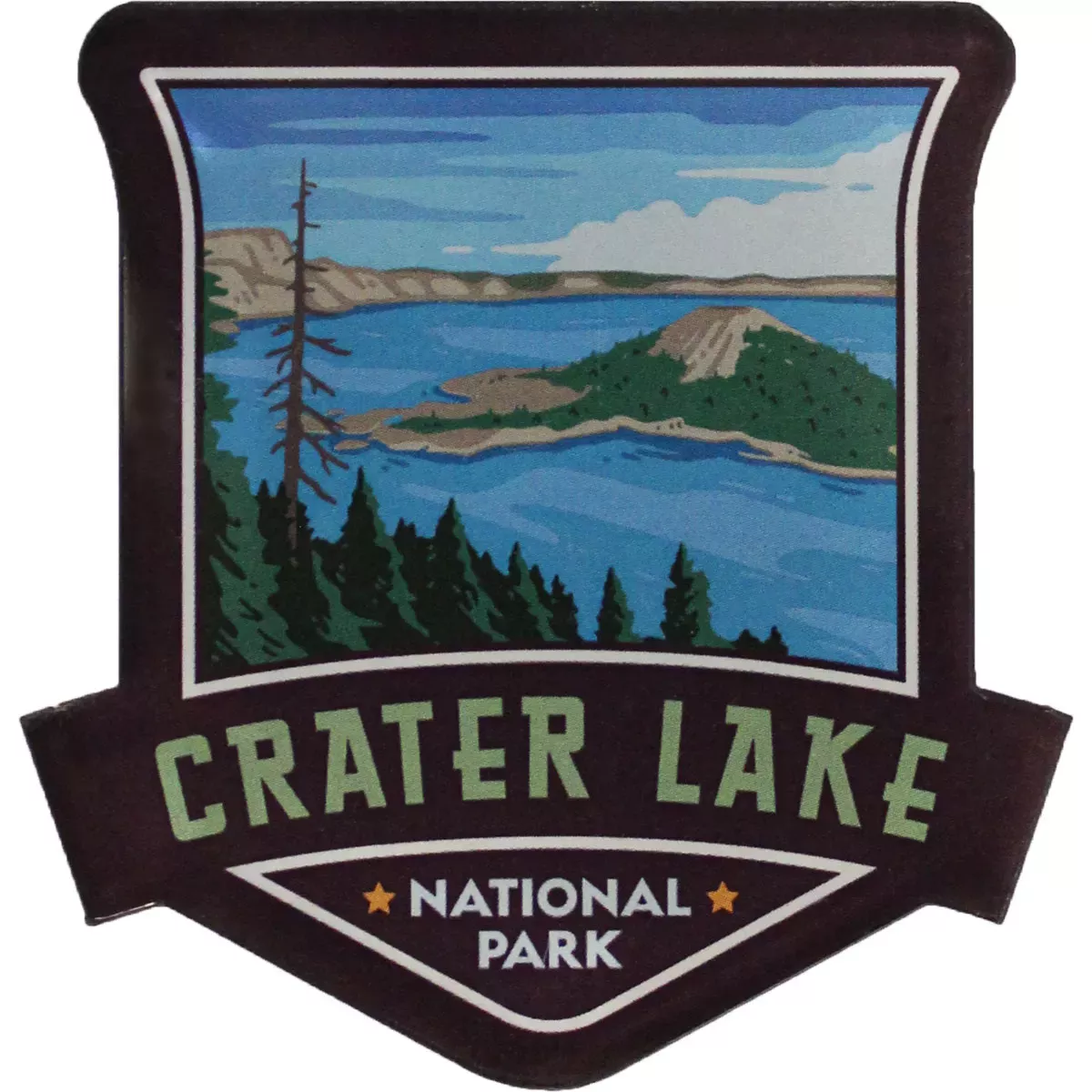 Crater Lake National Park Acrylic Magnet
