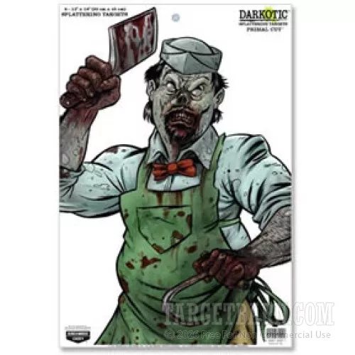 Darkotic Splatter Targets for Sale - Zombie Butcher