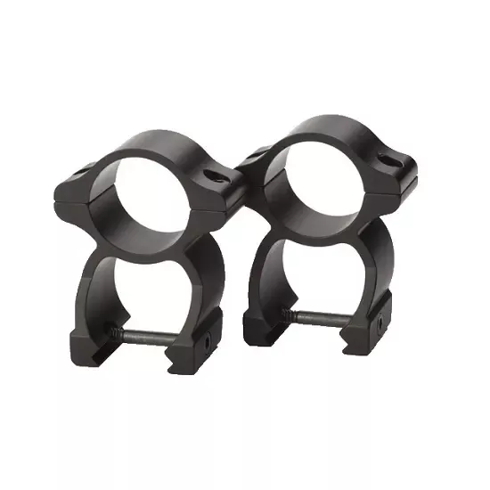 Detachable See-Thru Scope Rings 1″ Blued – RMC Ox-Yoke Muzzleloader Supplies