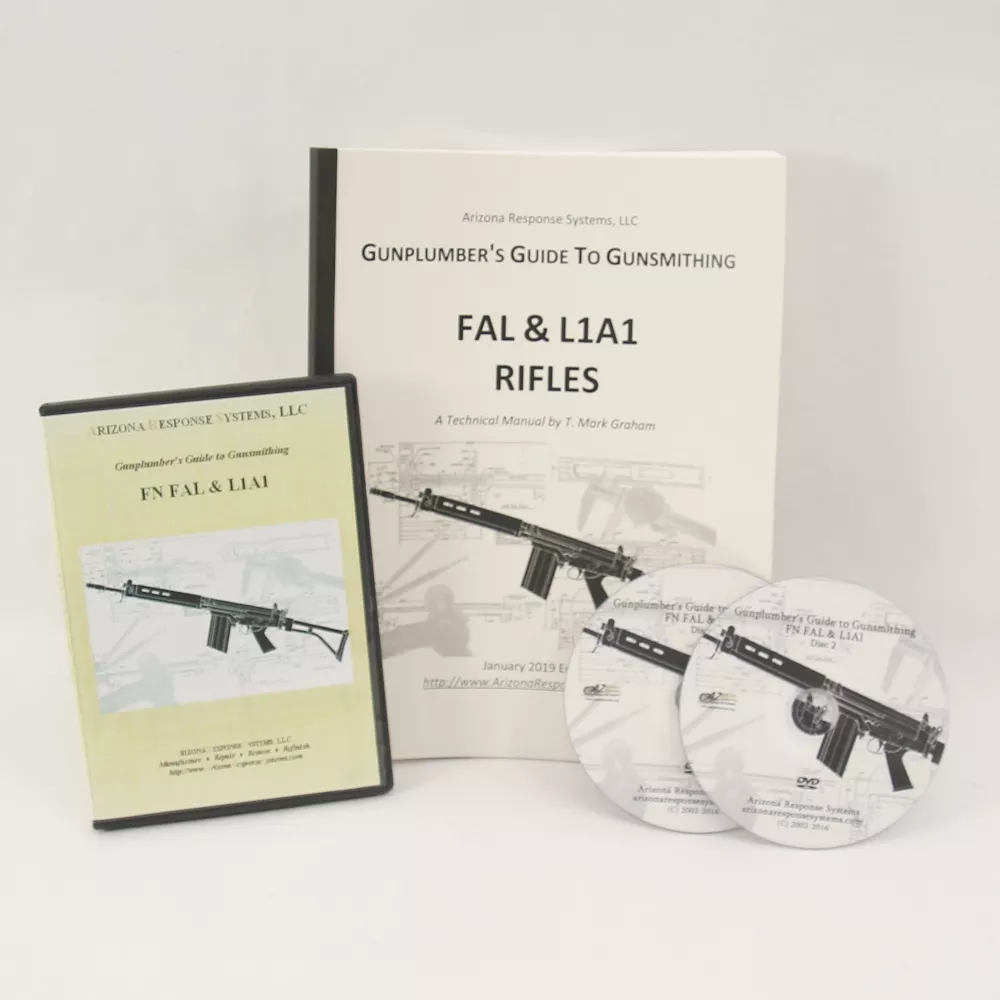 FAL, L1A1, armorer manual and DVD set