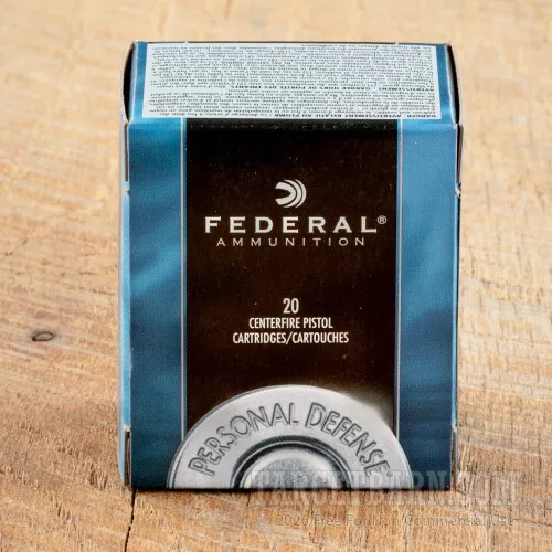 Federal Personal Defense 357 Magnum 125 Grain JHP – 20 Rounds
