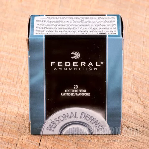 Federal Personal Defense 40 S&W 180 Grain JHP – 20 Rounds