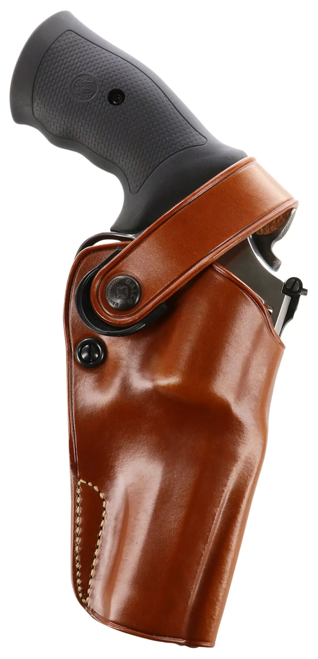Galco DAOTan Leather Mounts to Belt for S&W N Frame RH