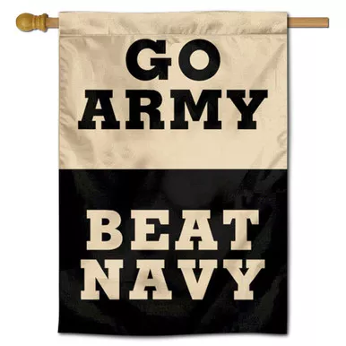 Go Army Beat Navy House Flag