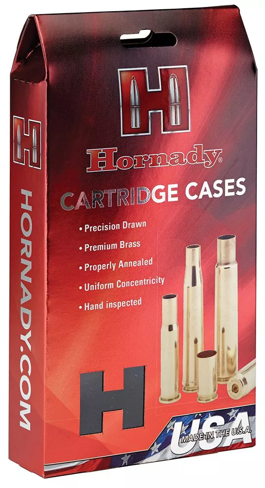 HORNADY BRASS 22CREED UNPRIMED 50RD