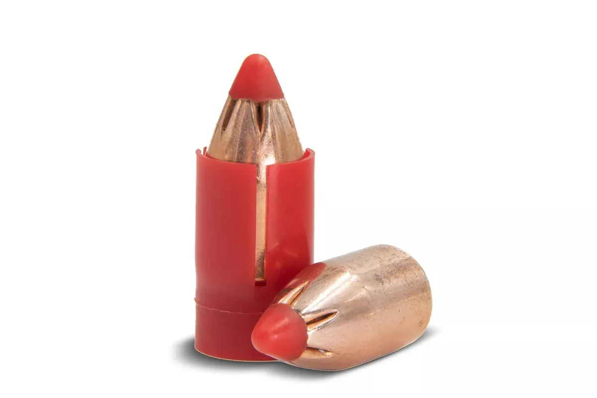 Hornady MonoFlex Bullets .50 Cal Sabot w/ .45 Cal 250 Grain – 20 Pack Low Drag Flex Tip Copper Alloy – H67274