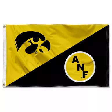 Iowa Hawkeyes ANF Flag