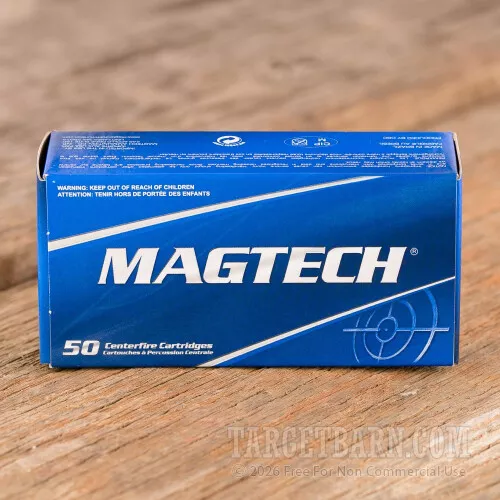 Magtech 9mm Luger 124 Grain FMJ Cartridges – 50