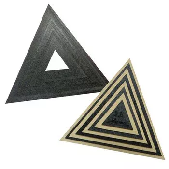 Martelli All Triangle Templates and Fussy Cuts 2.5" to 9.5"