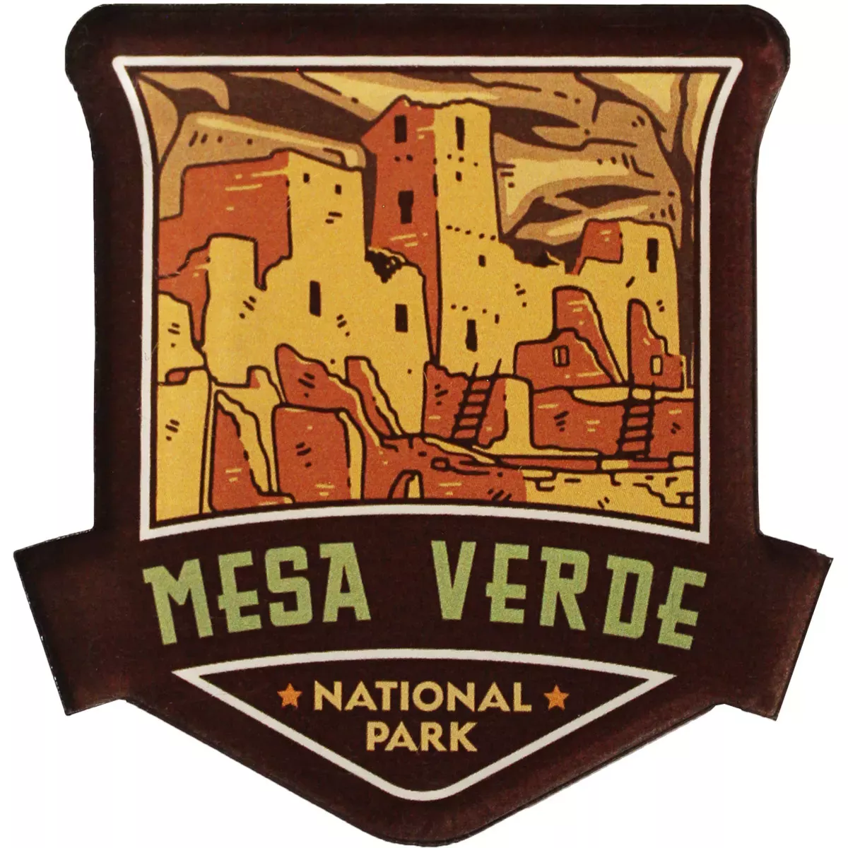 Mesa Verde National Park Acrylic Magnet