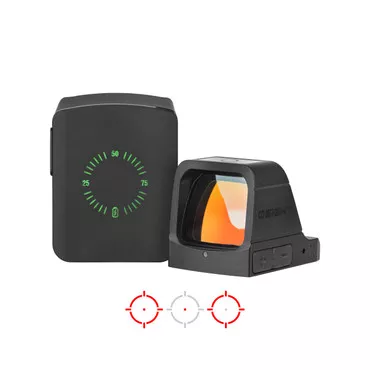 Osight X Open Reflex Sight: 3 MOA Dot & 32 MOA Circle Multi-Reticle System