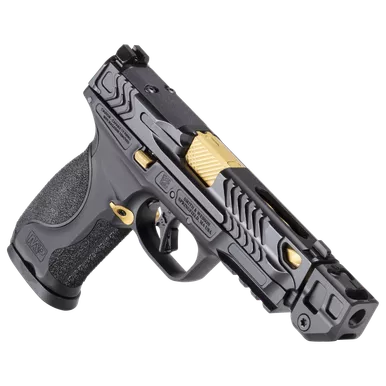 PERFORMANCE CENTER M&P9 M2.0 METAL GOLD PVD WITH COMPENSATOR