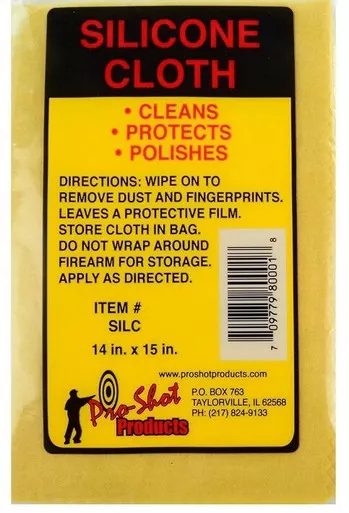 Pro-Shot Silicone Cloth 14" x 15" -210 Square Inches # SILCNew!