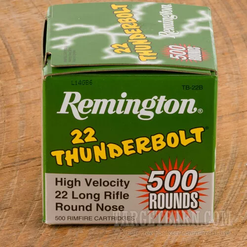 Remington 22 LR 40 Grain LRN – 5000 Rounds