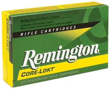 Remington Core-Lokt Ammunition - 7 MM Remington Magnum - 175 Grain Pointed Soft Point - 20 Round - FACTORY SECONDS