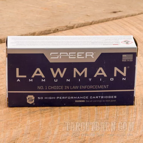 Speer Lawman 45 ACP 230 Grain TMJ Cartridges – 1000