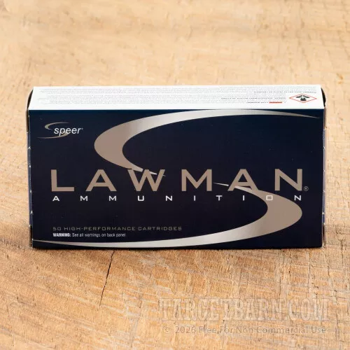 Speer Lawman 9mm Luger 147 Grain TMJ – 50 Rounds