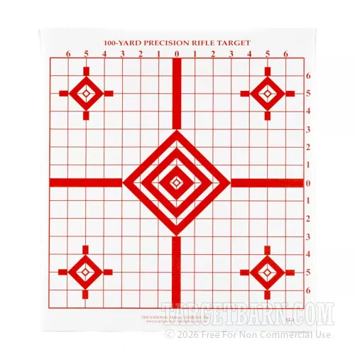 ST-4 Rifle Sighting Targets for Sale - Target Barn