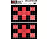Target Sports USA HALO Scope Alignment/Sight In Reactive Splatter Targets 12.5″x19″25 Pack
