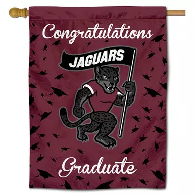 Texas A&M San Antonio Jaguars Congratulations Graduate Flag