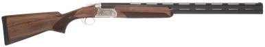 TriStar 33132 Trinity II Full Size 16 Gauge Break Open 2.75" 2rd 28" Black Over/Under Vent Rib Barrel, Acid Etched w/24K Gold Inlay Stainless Steel Receiver, Fixed Turkish Walnut Stock, Right Hand