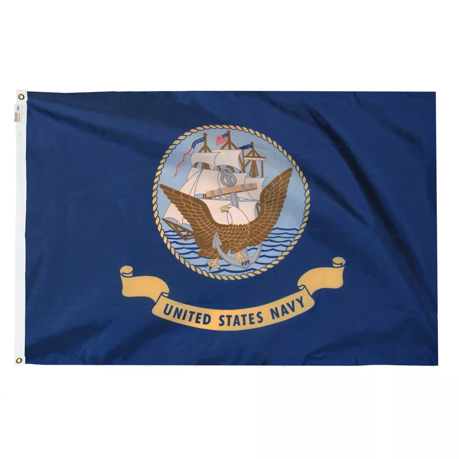 Valley Forge U.S. Navy Flag – Perma-Nyl Made in USA