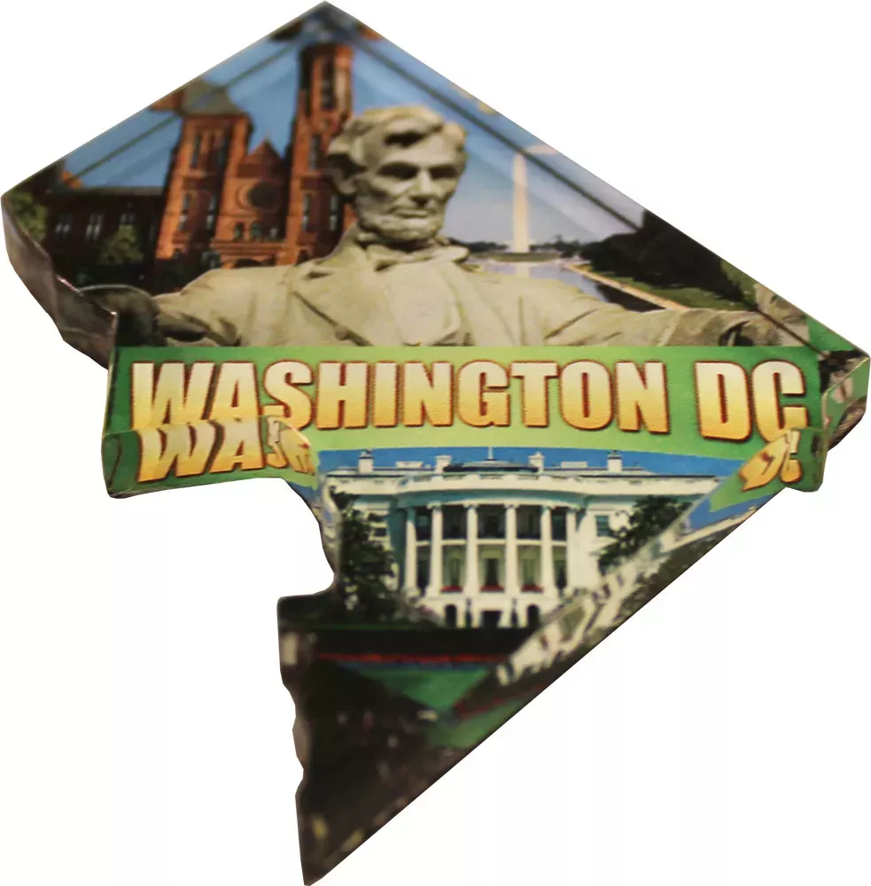 Washington, DC (District of Columbia) Acrylic Scenic Magnet