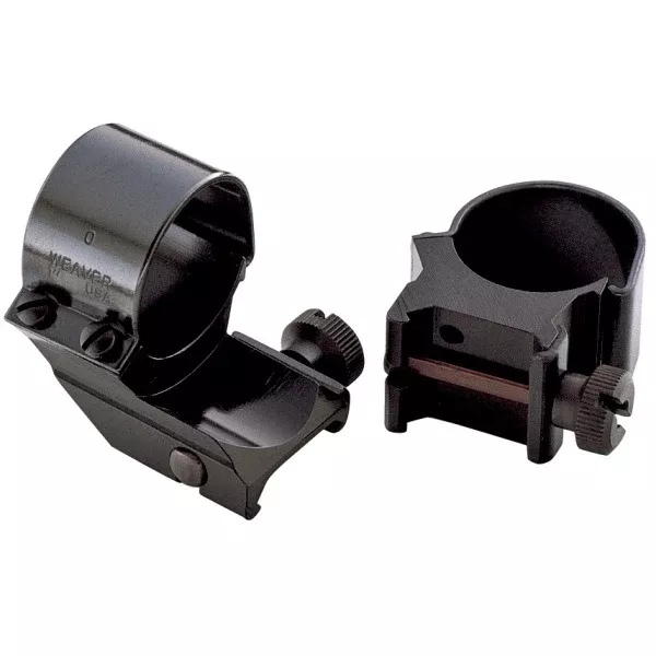 WEAVER RINGS 1" MED EXT MATTE DETACH TOP