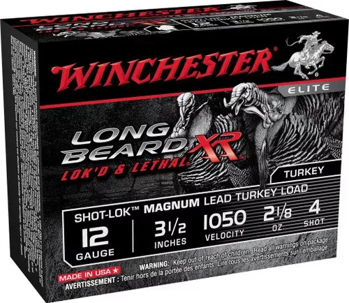 Winchester Long Beard XR 12 Gauge - 3.5" - #4 - 2-1/8oz Payload - 1050 FPS - 10 Rounds