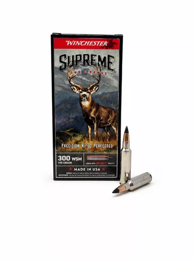 Winchester Supreme Long Shot - 300 Winchester Short Magnum - 195 Grain BC Max - 200 Rounds