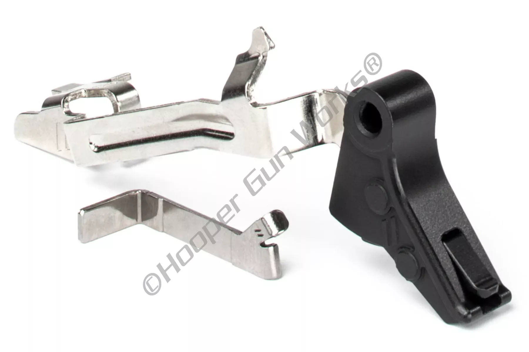ZEV Technologies Glock PRO FLAT FACE TRIGGER BAR KIT, SMALL, BLACK/BLACK FFT-PRO-BAR-SM-B-B