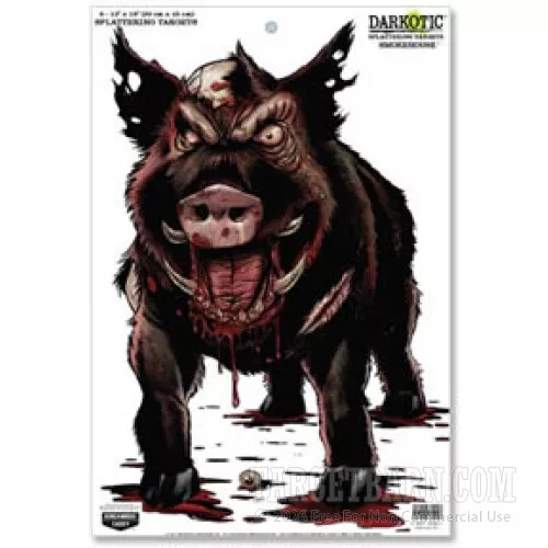 Zombie Boar – Birchwood Casey Darkotic Targets for Sale (35640)